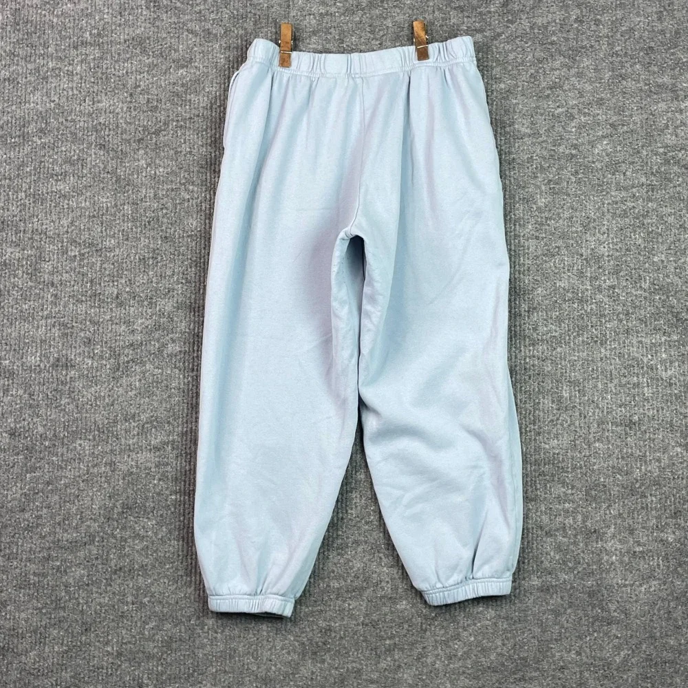 Levi's Sweatpants Mens Large Blue Joggers Fleece Elastic Waist Logo Relaxed